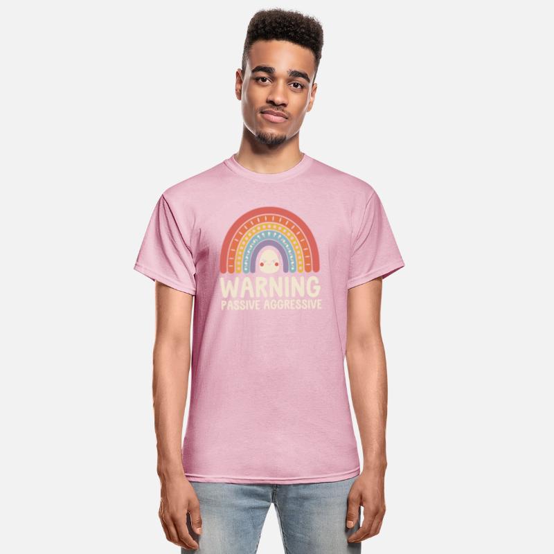 Warning Passive Aggressive Rainbow Humor