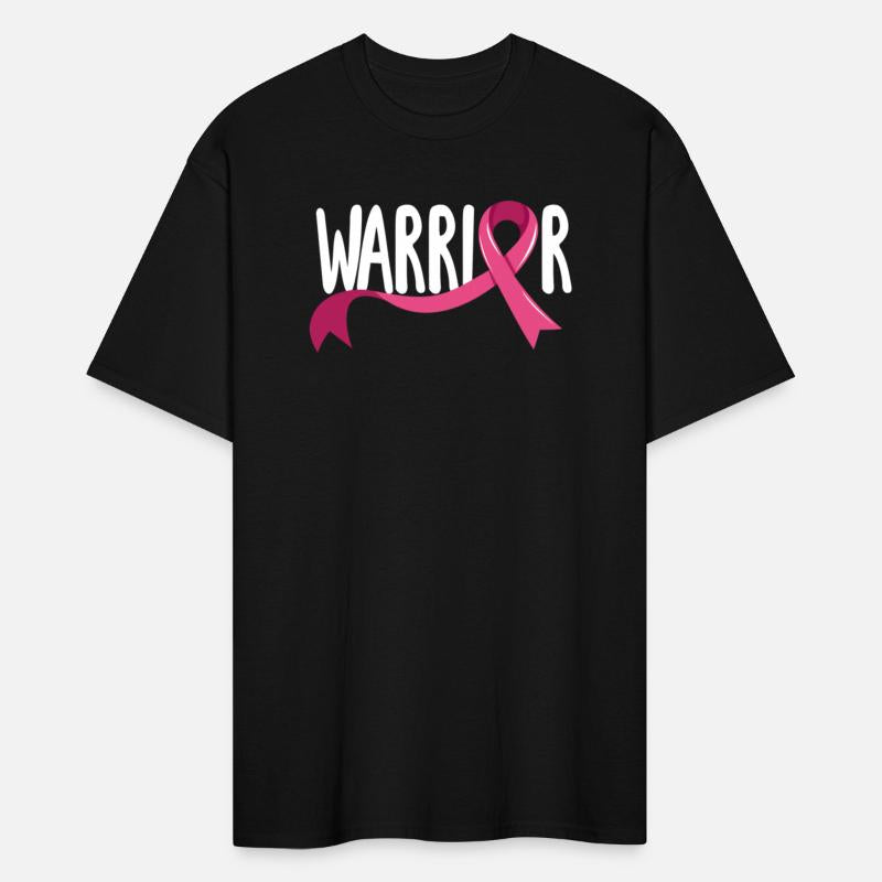 Warrior Breast Cancer Awareness Ribbon