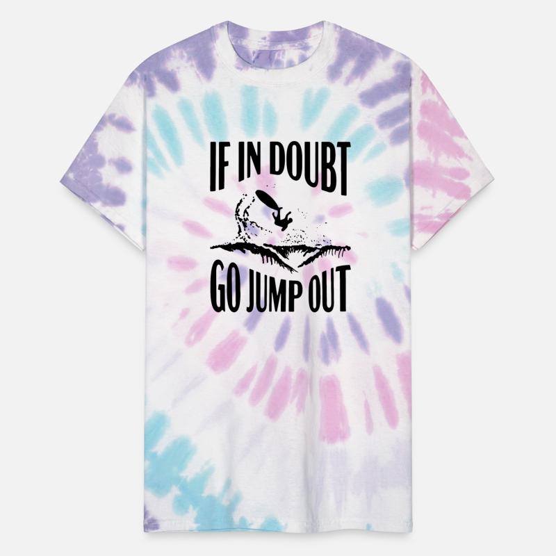 Wave Jump Surf Tee Typography Design Shirt