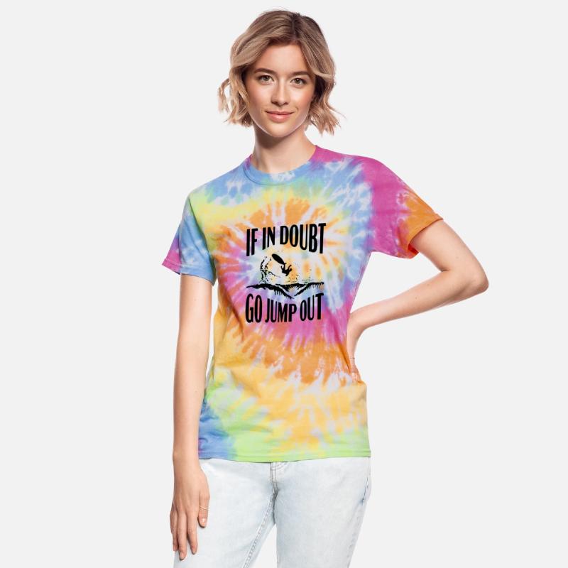 Wave Jump Surf Tee Typography Design Shirt