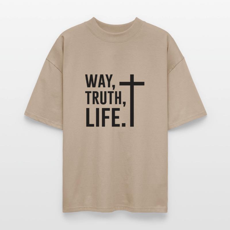 Way Truth Life Christian T-Shirt |