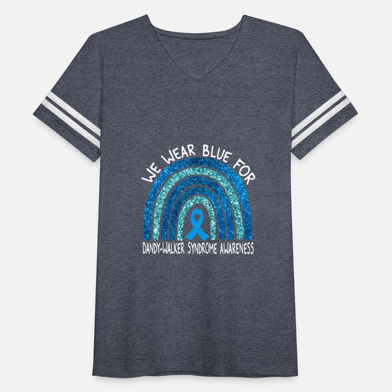 We Wear Blue For Dandy-Walker Syndrome Rainbow