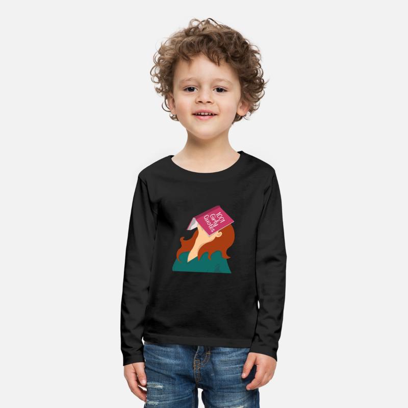 Weary girl with Girly Quotes book