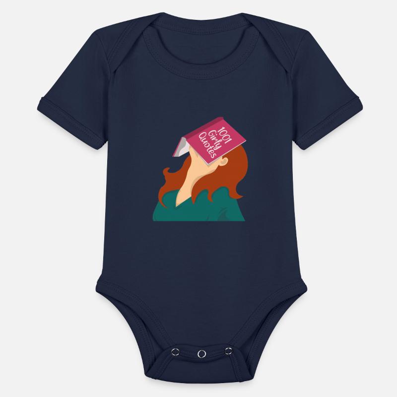 Weary girl with Girly Quotes book