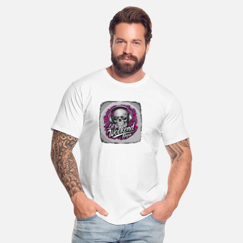 Weekend Vibes Skull let the weekend begin