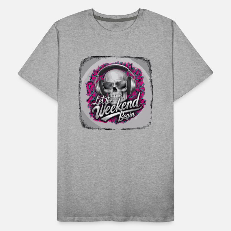Weekend Vibes Skull let the weekend begin