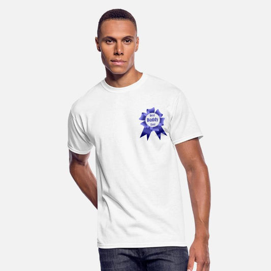 Winner's blue award ribbon for Best Daddy Ever