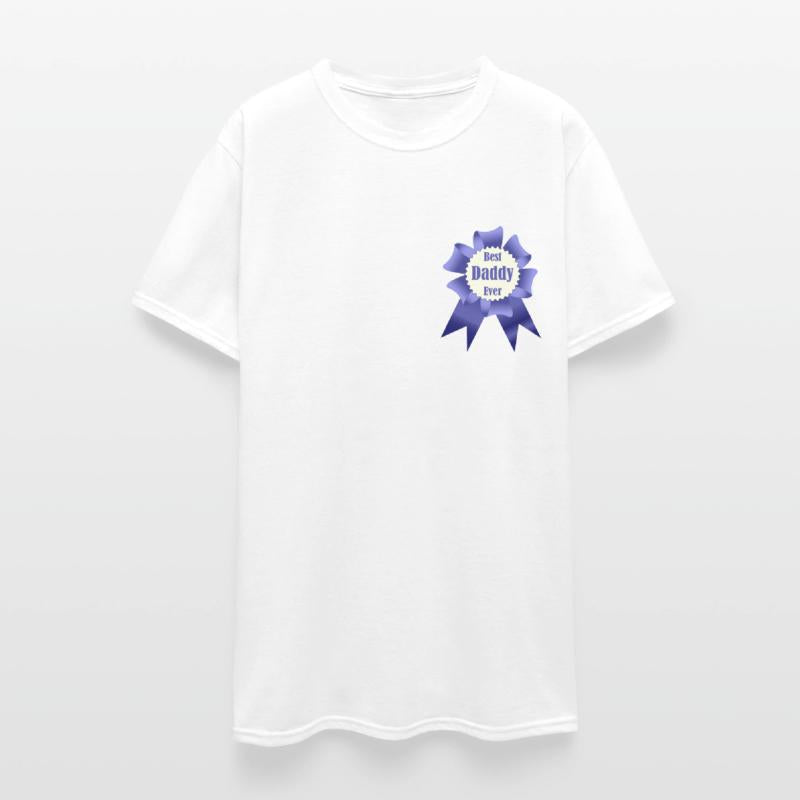 Winner's blue award ribbon for Best Daddy Ever