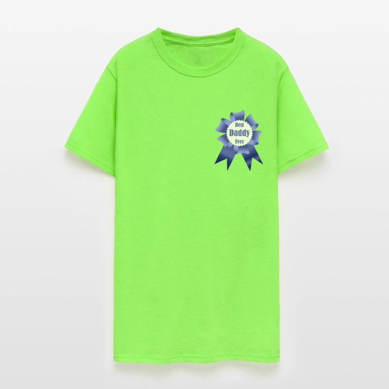 Winner's blue award ribbon for Best Daddy Ever