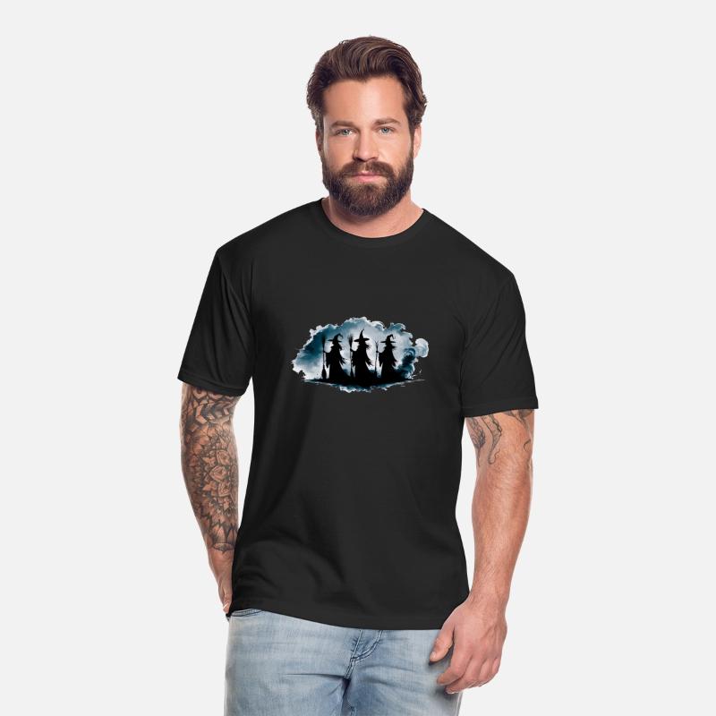 🌕 Witches Under the Moon | Halloween Night Shirt