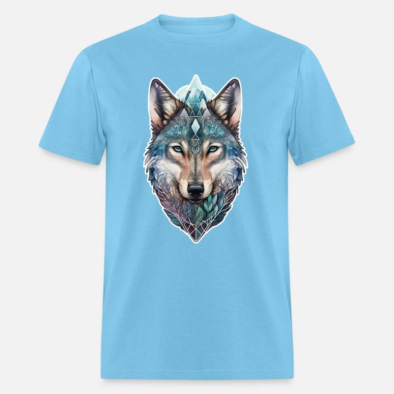 Wolf Watercolor Forest Mystic Animal Wild Animal