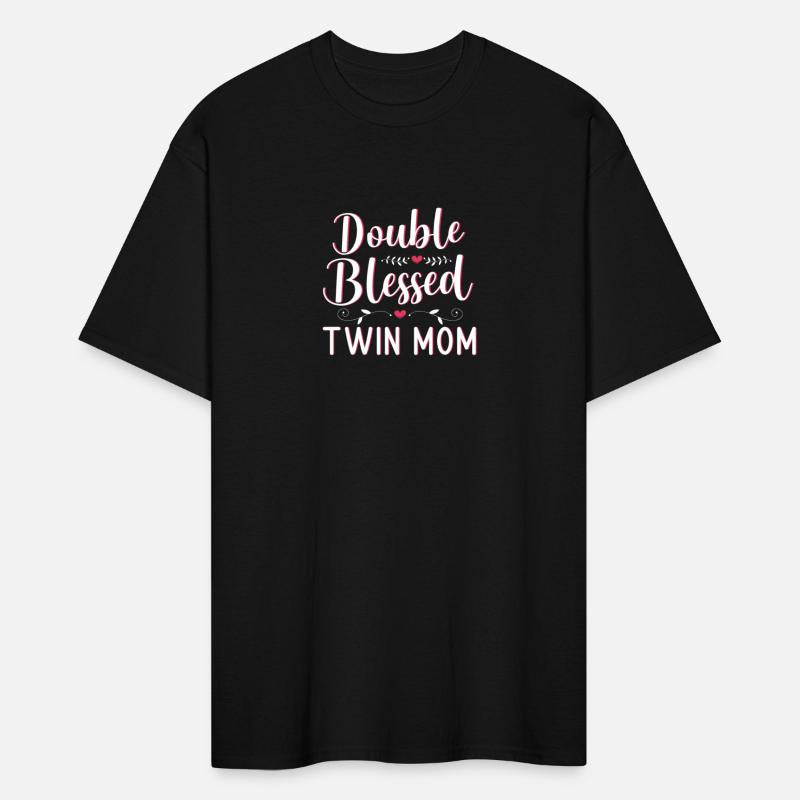 Womens Twin Mama Twin Mom to Be Pregnancy