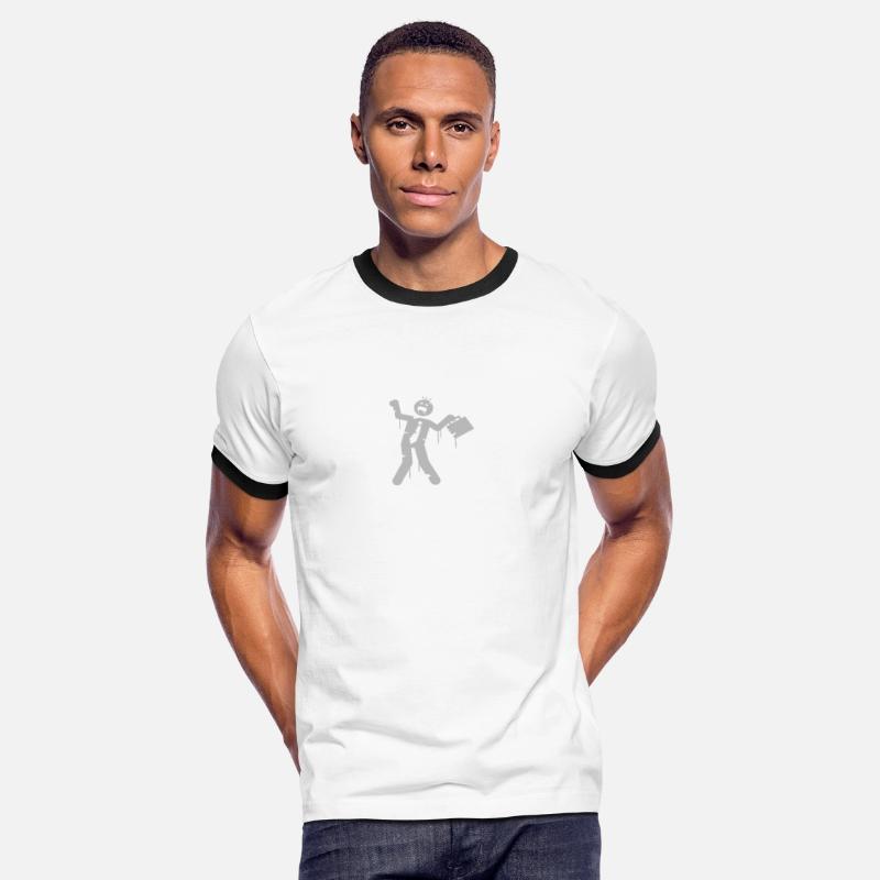 WORKIN STIFF funny zombie blue collar t-shirt