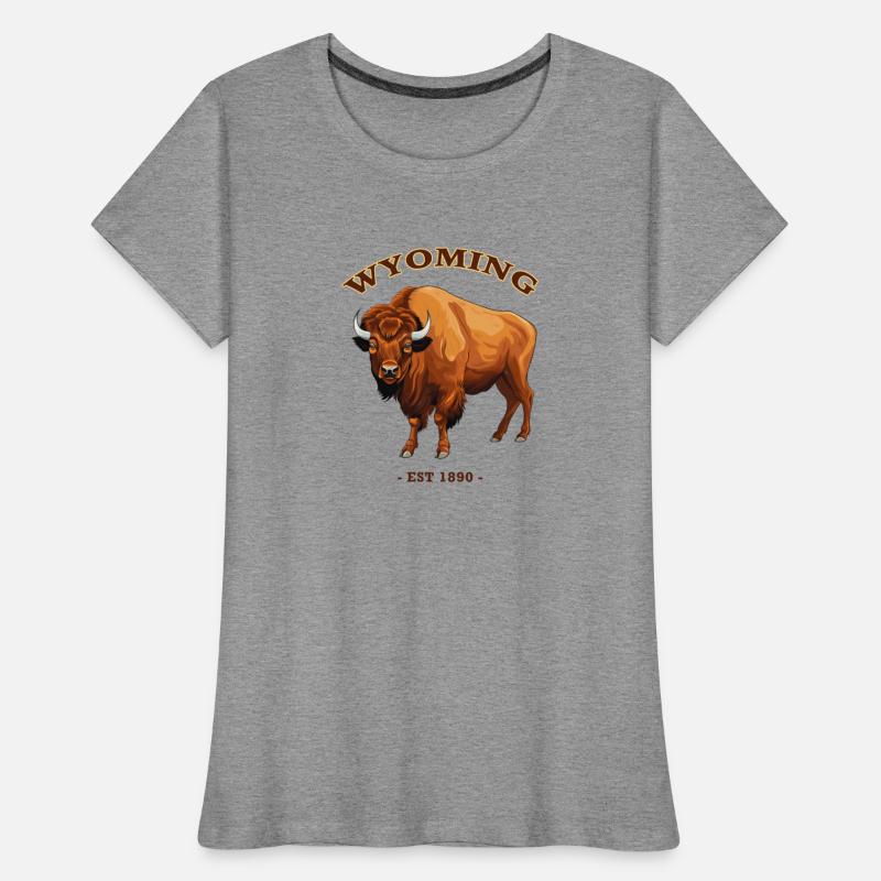 Wyoming Watercolor Bison