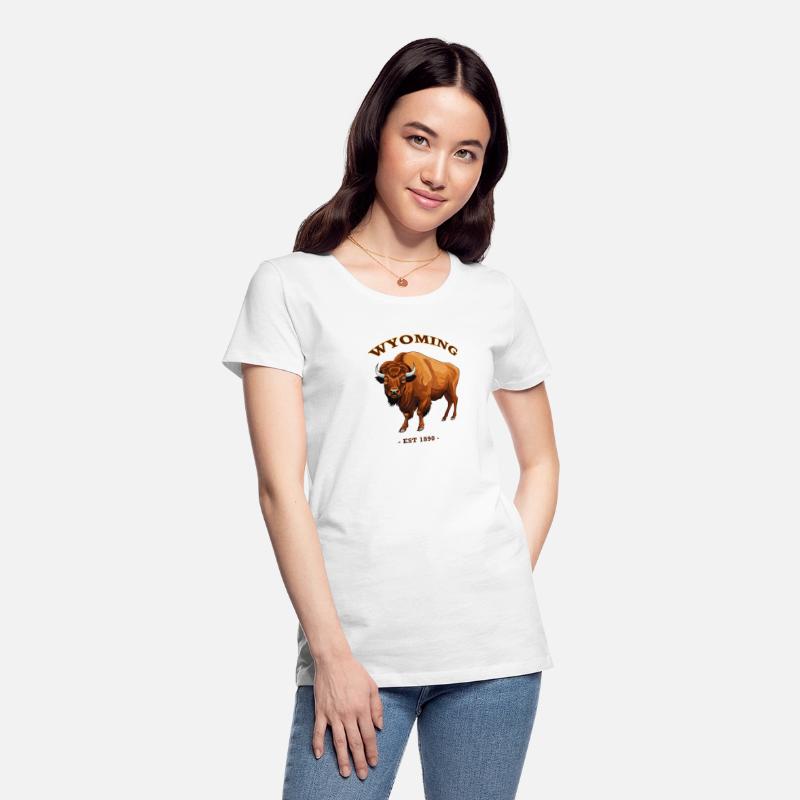 Wyoming Watercolor Bison