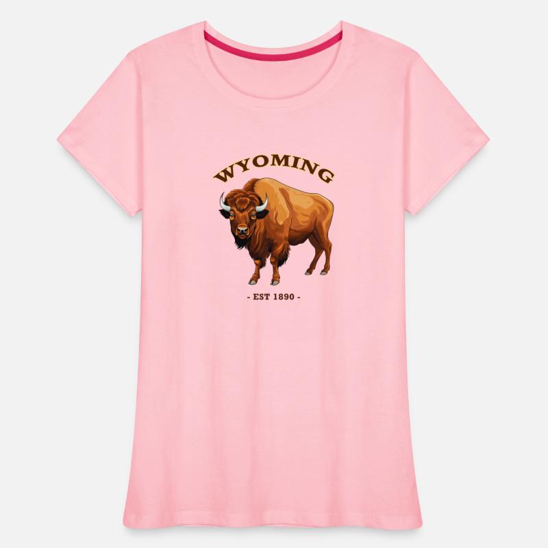 Wyoming Watercolor Bison