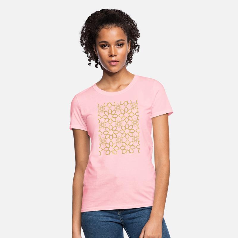 Yellow Gold Geometric T-Shirt