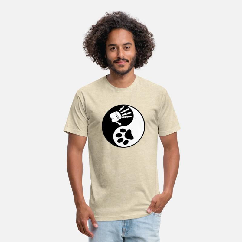 YIN YANG HAND AND PAW PRINTS