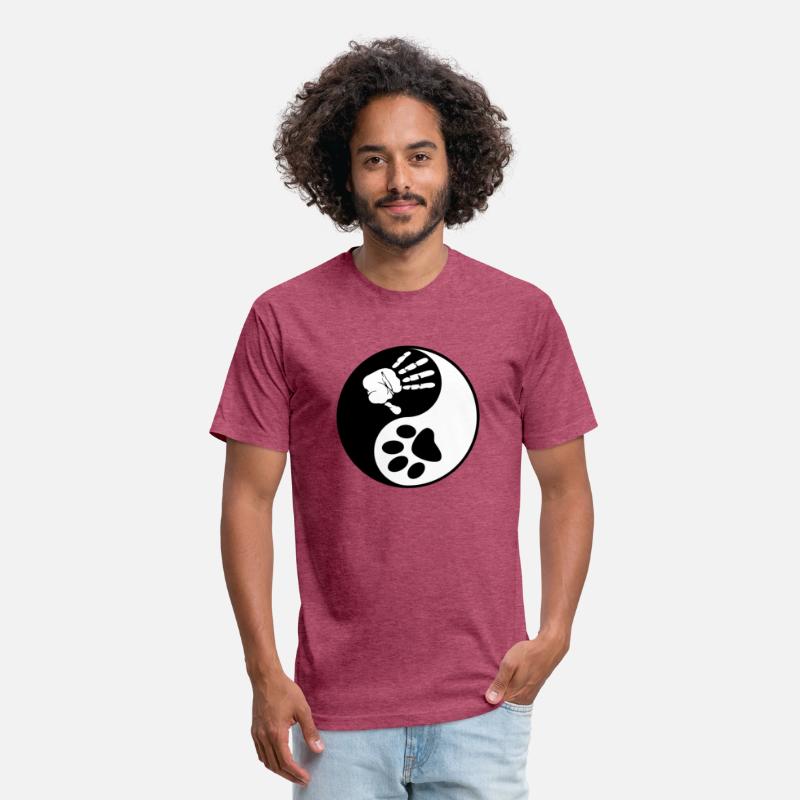 YIN YANG HAND AND PAW PRINTS