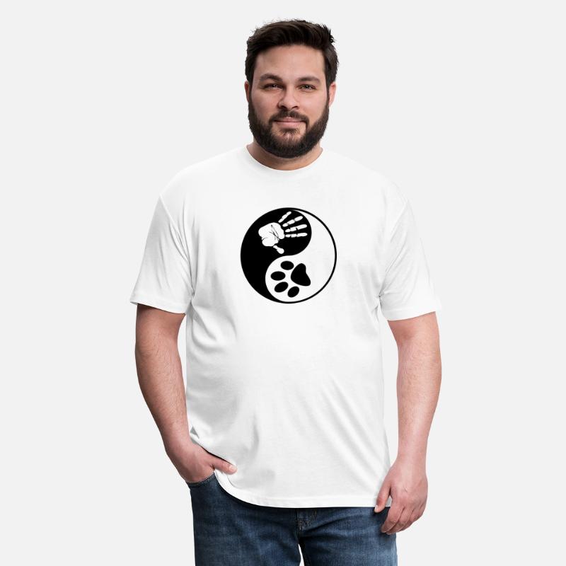 YIN YANG HAND AND PAW PRINTS