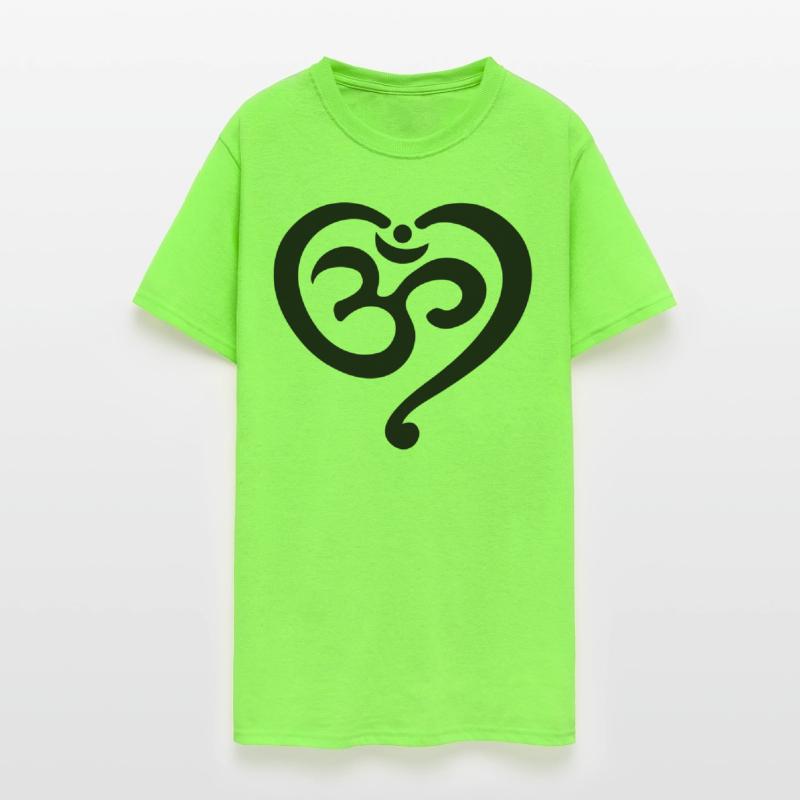 Yoga Heart OM Symbol Love Spirituality Buddhism