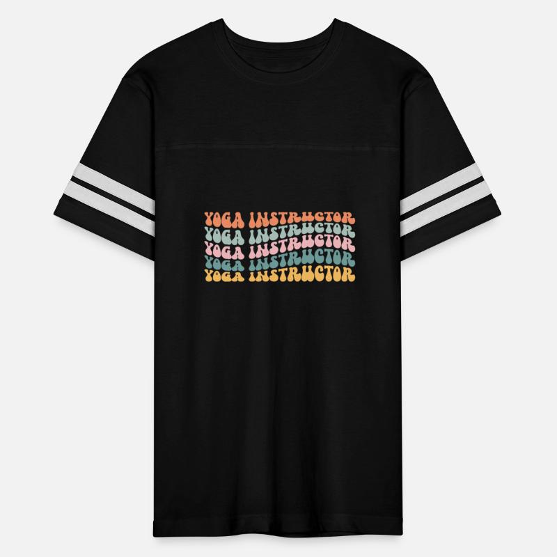 Yoga Instructor Yoga Teacher Coach Groovy Vintage